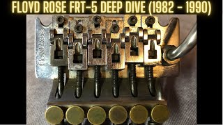 Vintage Floyd Rose FRT-5 Deep Dive (1982-1990)