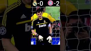 Real Madrid VS FC Bayern Munich 2012 UEFA CL Semi-Final Penalty Shootout #youtube #shorts #football
