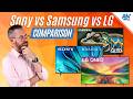 2024 TV Comparison: Sony Bravia 3 vs Samsung Q60D vs LG QNED80T