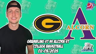 Alcorn State vs Grambling State 2/3/25 Free College Basketball Picks and Predictions | NCAAB Pick