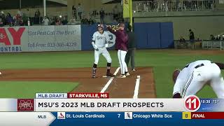 Mississippi State baseball's 2023 MLB Draft prospects