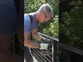 How to install a cable railing system on a deck