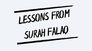 Lessons from Surah Falaq | Illustrated Tafseer | Surah al Falaq (113) | Verse 1-5