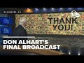 Don Alhart's final broadcast (6/6/24)