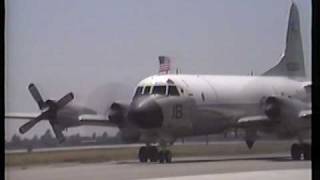 NAS MOFFETT FIELD 1988  P-3 DEMO