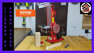 LIJADORA DE BANDA Y DISCO VEVOR 375W | REVIEW Y FUNCIONAMIENTO