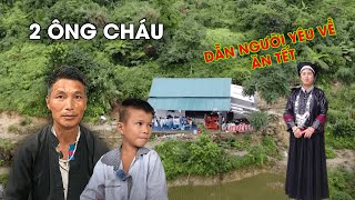 BẤT NGỜ.2 ÔNG CHÁU THÔNG BÁO ĐƯA VỢ 2 VỀ ĂN TẾT CÙNG.EM QUÂN 15 TUỔI TẶNG QUÀ TẾT MTQ ÔNG DỈ