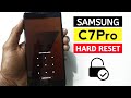 How to Hard Reset Samsung Galaxy C7 Pro Without pc.