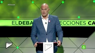 EL DEBAT 27S | El alegato final de Raül Romeva en el debate de candidatos de laSexta