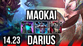 MAOKAI vs DARIUS (TOP) | Godlike | KR Master | 14.23