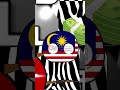 Malaysia-Indonesia Confrontation | Funk of Galatico #countryballs #shorts #edit @Rainn123off