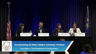 Decarbonizing the West initiative workshop: Portland (Day One)