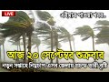 আবহাওয়ার খবর আজকের, 20 September 2024, Bangladesh Weather Report