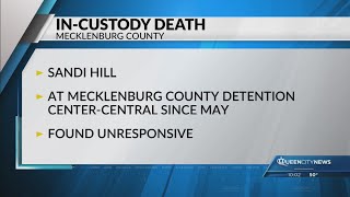 SBI investigating inmate death at Mecklenburg County Detention Center