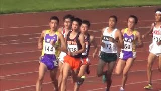 群馬県高校対抗陸上2017 男子1部5000m決勝