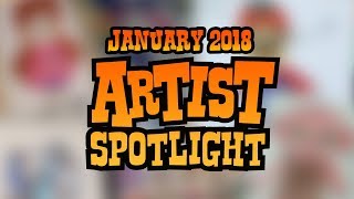 Artist Spotlight Top 25 | January 2018