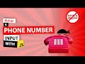 Phone number formatting in Javascript (3 minutes)