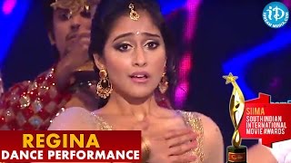 SIIMA Awards - Regina Cassandra Amazing Dance Performance - Chiranjeevi || Ram Charan