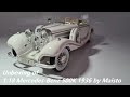 1:18 Mercedes-Benz 500K Typ Special Roadster 1936 by Maisto [scale die-cast car unboxing]