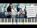 Bridgerton - Main Title Theme || PIANO TUTORIAL || SHEET & MIDI