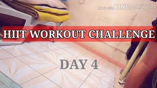 FTM - AS - Day 4 HIIT Workout Challenge ( No Equipment )