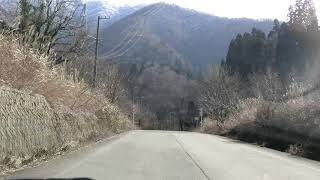 20200125 從五箇山合掌村前往白川鄉合掌村的沿途景色