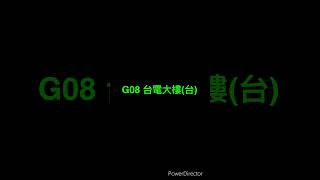 【台北捷運】台北捷運 松山新店線 G08 台電大樓