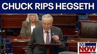 WATCH: Chuck Schumer criticizes Hegseth nomination