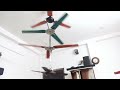 lxwxh 48 inch 4 layer ceiling fan is a innovation crompton fan communication experiment ‼️