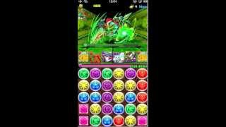 パズドラ　「ドラりん降臨！　超級」　メラリ！あついさん6.25倍PTノーコンクリア