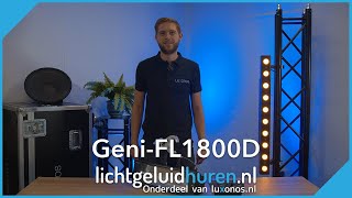 Instructievideo - Geni-FL1800D | Lichtgeluidhuren.nl - Luxonos