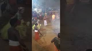 |ഗുളികൻ| തിറയുടെ | കനലാട്ടം🔥|