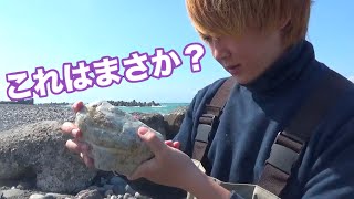 【翡翠 ヒスイ】久しぶりに大物ヒスイをゲット!?懐かしの海岸でヒスイとの再会