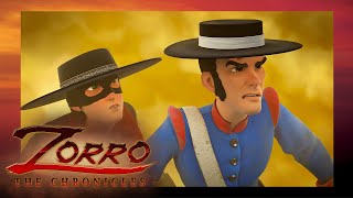 El Zorro y su doble ⚔️ Las Crónicas del Zorro ⚔️ 1H 👀 super héroes