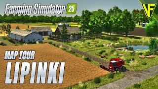 Perfect For Older, Smaller Equipment! | Lipinki | FS25 Map Tour