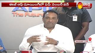 Minister Mekapati Goutham Reddy Press Meet LIVE | AP ranks No 1 in Ease of Doing Business |Sakshi TV