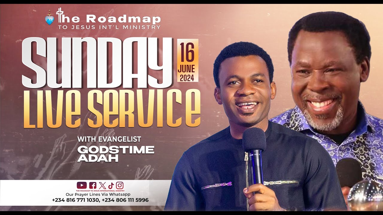 Sunday Live Service 16th June 2024 Youtube