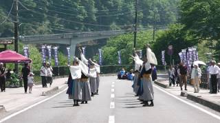 2017常陸国YOSAKOI祭（2日目）袋田流し第1会場