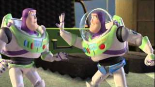 Pixar: Toy Story 2 - movie clip - Buzz Lightyear vs Buzz Lightyear! (Blu-Ray promo)