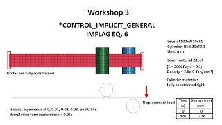 Ls-Dyna Implicit Training: Lecture 2 Workshop 3