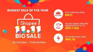 Shopee 11.11 Big Sale TVC 2018
