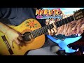 BLUE BIRD - NARUTO SHIPPUDEN OP 3 meets flamenco gipsy guitarist GUITAR COVER  (ナルト疾風伝)