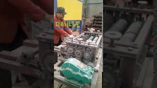 Testing video of aluminium copper car radiator radiator stripping machine