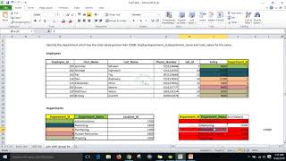 Database Testing | SQL Tutorial For Beginners – Session 12 – Inner Join Group By and having