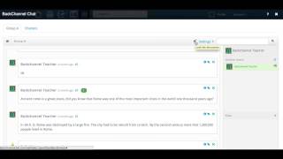 Backchannel Chat Edmodo Room Control