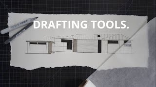 MY DRAFTING EQUIPMENT AND HOW I USE IT | Drafting Tools for Interior Design
