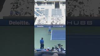 Novak Djokovic imitating Rafael Nadal | Usopen 2023 Arthur Ashe Staduim funny tennis moments