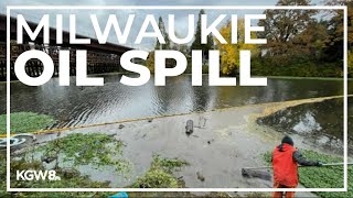 Cleanup efforts continue following Milwaukie oil spill