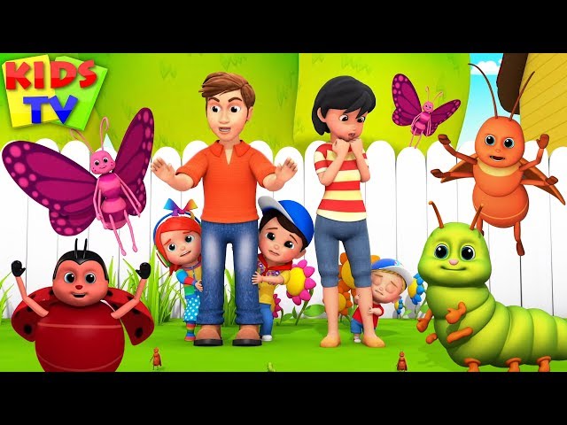 Bugs Song Preschool Nursery Rhymes Kindergarten Songs Junior