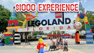 We Spent $1000 at LEGOLAND in Orlando Florida! 50% Rides down :|